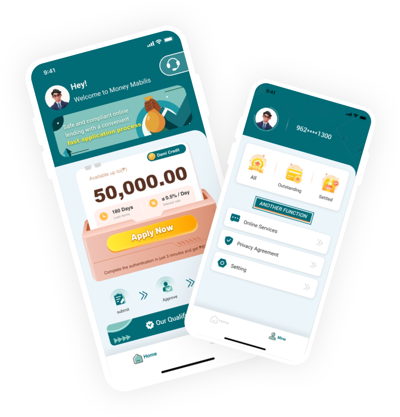 Loan App Illustration